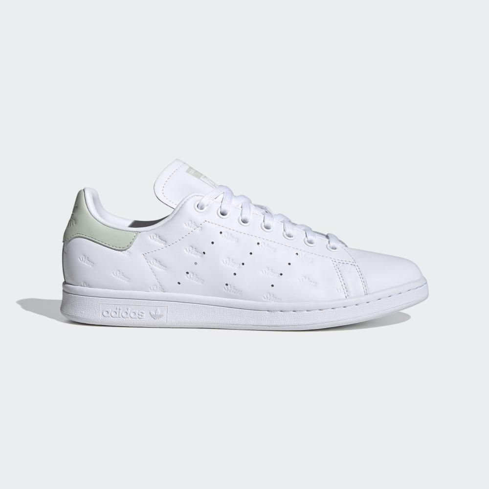 Originals Adidas Stan Smith Barbati Romania - Albi/Verzi EF5009